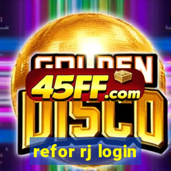 refor rj login